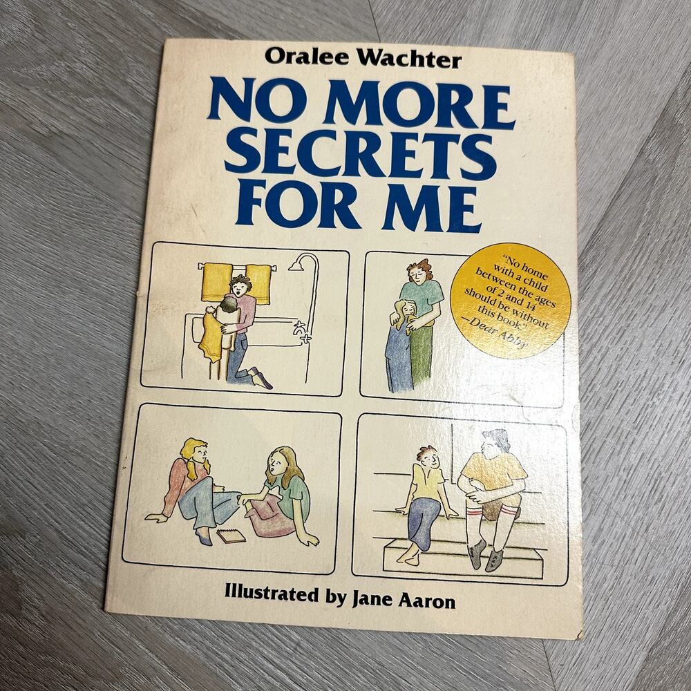 No More Secrets for Me Oralee Wachter Jane Aaron 1983 Paperback Book